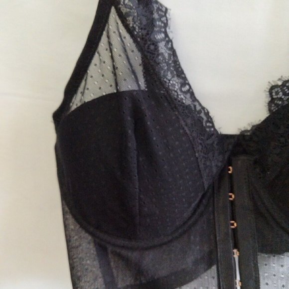 Ditto bra 32D cami style black very pretty underwired - Picture 5 of 6